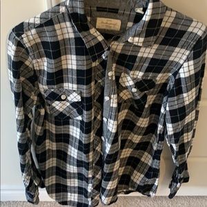 Black Plaid Flannel